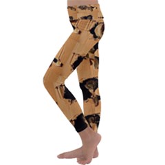 Kids  Lightweight Velour Classic Yoga Leggings 