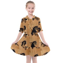 Kids  All Frills Chiffon Dress 