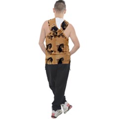 Men s Sleeveless Hoodie 