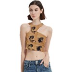 Carton, Brown Cut Out Top