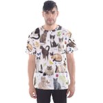 Cats, All, Collage, Cat Men s Sport Mesh T-Shirt