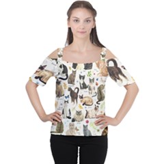 Cutout Shoulder T-Shirt 