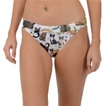 Cats, All, Collage, Cat Band Bikini Bottoms