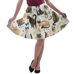 A-line Skater Skirt 