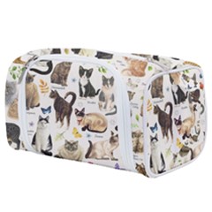 Cats, All, Collage, Cat Toiletries Pouch from ArtsNow.com