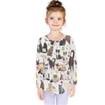 Cats, All, Collage, Cat Kids  Long Sleeve T-Shirt