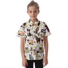 Kids  Short Sleeve Shirt 