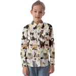 Cats, All, Collage, Cat Kids  Long Sleeve Shirt