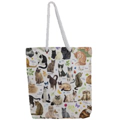 Full Print Rope Handle Tote (Large) 