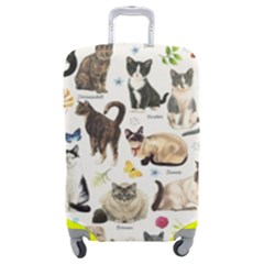 Cats, All, Collage, Cat Luggage Cover (Medium) from ArtsNow.com