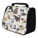 Cats, All, Collage, Cat Full Print Travel Pouch (Small)