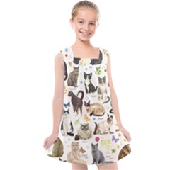 Kids  Cross Back Dress 