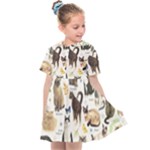 Cats, All, Collage, Cat Kids  Sailor Dress