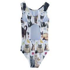 Kids  Cut-Out Back One Piece Swimsuit 