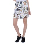 Cats, All, Collage, Cat Tennis Skirt