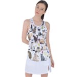 Cats, All, Collage, Cat Racer Back Mesh Tank Top