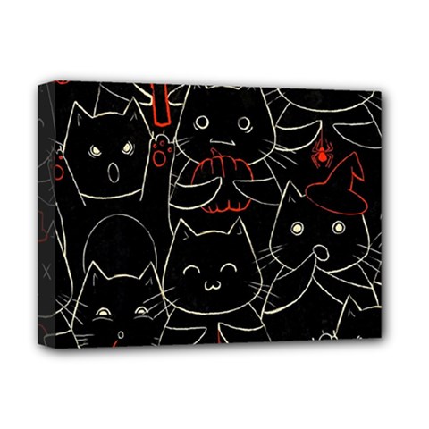 Catty Deluxe Canvas 16  x 12  (Stretched)  from ArtsNow.com