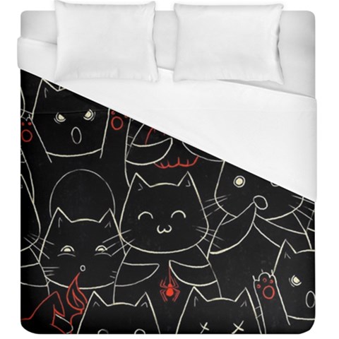 Catty Duvet Cover (King Size) from ArtsNow.com