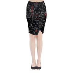 Catty Midi Wrap Pencil Skirt from ArtsNow.com