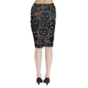 Midi Wrap Pencil Skirt 