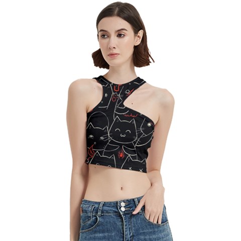 Catty Cut Out Top from ArtsNow.com