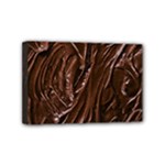 Chocolate Texture, Dark Chocolate Background Mini Canvas 6  x 4  (Stretched)