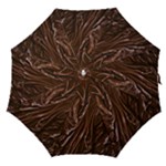 Chocolate Texture, Dark Chocolate Background Straight Umbrellas