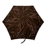 Chocolate Texture, Dark Chocolate Background Mini Folding Umbrellas