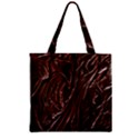 Zipper Grocery Tote Bag 