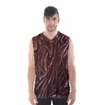 Chocolate Texture, Dark Chocolate Background Men s Basketball Tank Top