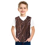 Chocolate Texture, Dark Chocolate Background Kids  Basketball Tank Top