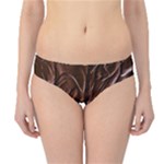 Chocolate Texture, Dark Chocolate Background Hipster Bikini Bottoms