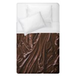 Chocolate Texture, Dark Chocolate Background Duvet Cover (Single Size)