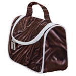 Chocolate Texture, Dark Chocolate Background Satchel Handbag