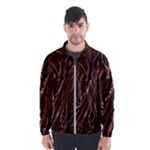 Chocolate Texture, Dark Chocolate Background Men s Windbreaker