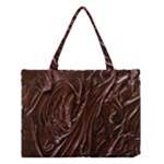 Chocolate Texture, Dark Chocolate Background Medium Tote Bag