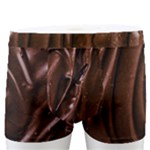 Chocolate Texture, Dark Chocolate Background Men s Boxer Briefs