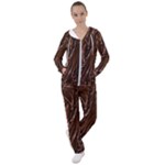 Chocolate Texture, Dark Chocolate Background Women s Tracksuit