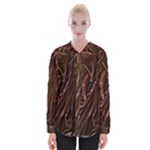 Chocolate Texture, Dark Chocolate Background Womens Long Sleeve Shirt