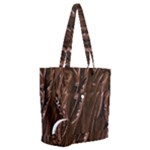 Chocolate Texture, Dark Chocolate Background Everyday Shoulder Bag with Pouch Bag