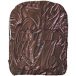 Chocolate Texture, Dark Chocolate Background Full Print Backpack