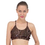 Chocolate Texture, Dark Chocolate Background Basic Training Sports Bra