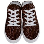 Chocolate Texture, Dark Chocolate Background Half Slippers