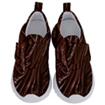 Chocolate Texture, Dark Chocolate Background Kids  Velcro No Lace Shoes