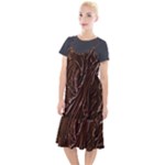 Chocolate Texture, Dark Chocolate Background Camis Fishtail Dress