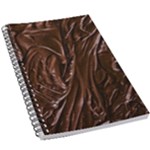 Chocolate Texture, Dark Chocolate Background 5.5  x 8.5  Notebook