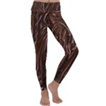 Chocolate Texture, Dark Chocolate Background Kids  Lightweight Velour Classic Yoga Leggings