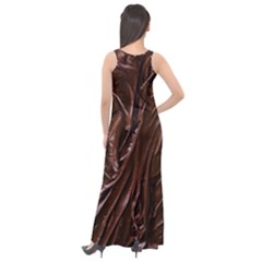 Sleeveless Velour Maxi Dress 