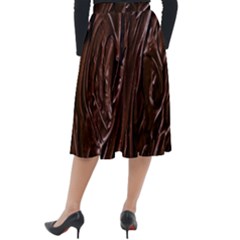 Classic Velour Midi Skirt  