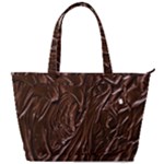 Chocolate Texture, Dark Chocolate Background Back Pocket Shoulder Bag 